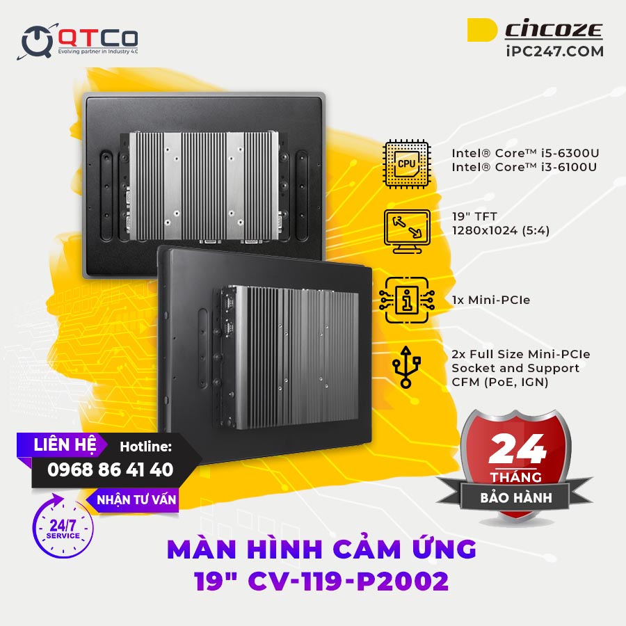 Máy tính công nghiệp CV-119/P2002
